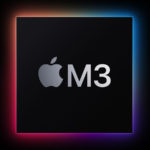 A graphical representation of the base Apple M3 system-on-a-chip.